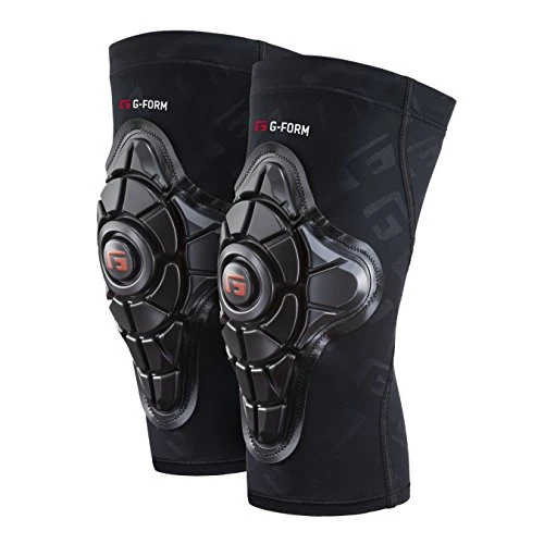 G-Form Pro-X Knee Pads(1 Pair), Black Logo, Adult Medium
