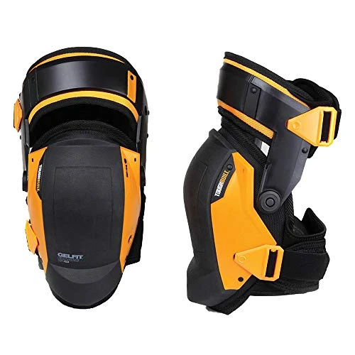 Toughbuilt KP-G3 Gelfit Thigh Support Stabilization Knee Pads - Ergonomic Fit