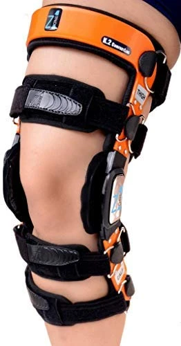 Z1 K2 Knee Brace –Best Knee Brace for ACL/Ligament Injuries/Sports Injuries, Arthritis(OA) & Preventive Protection & Relief from Knee Joint Pain/Degeneration- Men & Women S6(T=16-17.5'/C=14-15.5')