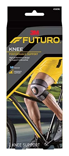 Futuro Sport Moisture Control Knee Support, Moderate Support, Medium