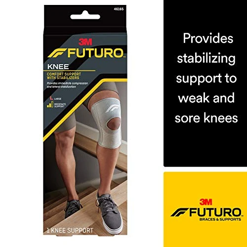 Futuro Stabilizing Knee Support, Helps Relieve Symptoms of Arthritis, Moderate Stabilizing Support, Large
