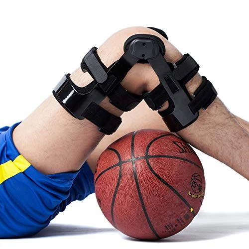 Orthomen Functional ACL PCL MCL Knee Brace for Ligament/Sports Injuries (XL/Right)
